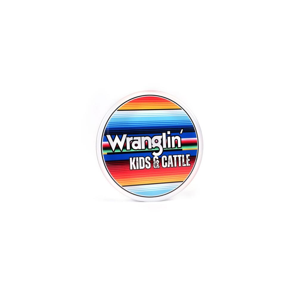 Wranglin' Kids & Cattle - Lg Acrylic Magnet